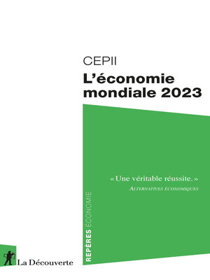 cover image of L'économie mondiale 2023